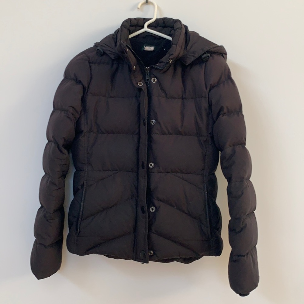 J. Crew puffer jacket